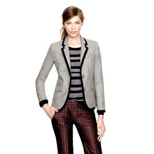 J. Crew Schoolboy Blazer - Heather Grey W/ Navy